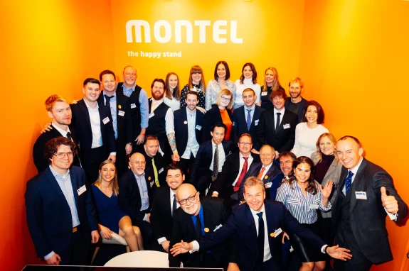 Group photo of Montel employees